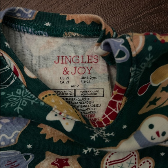 Jingles & Joy PJ Set (2T) - Picture 5 of 5